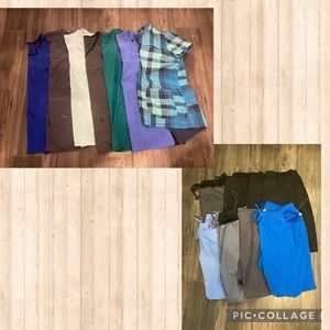 Lot of women’s scrubs size XL